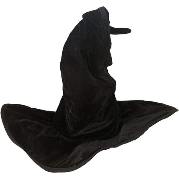 Large Black Witch Hat Costume Accessory for Women Halloween Party main image 7